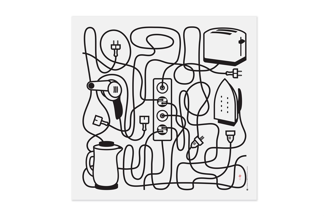 Maze #4 50x50cm